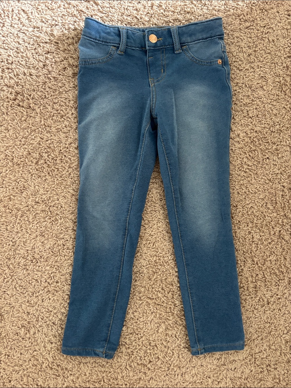 Cat & Jack Blue Kids Stretch Jeggings